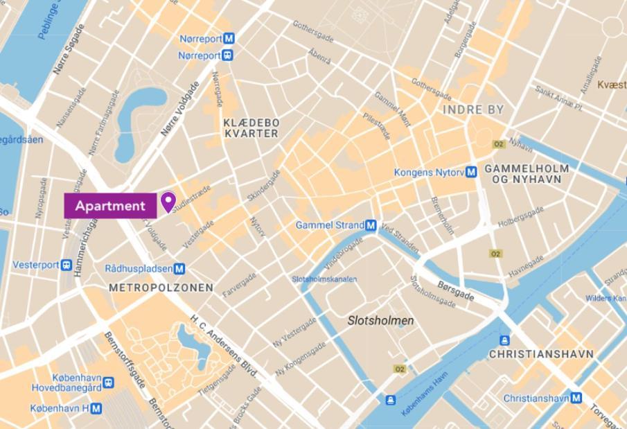 Beautiful One-Bedroom Apartment In Cph City コペンハーゲン エクステリア 写真